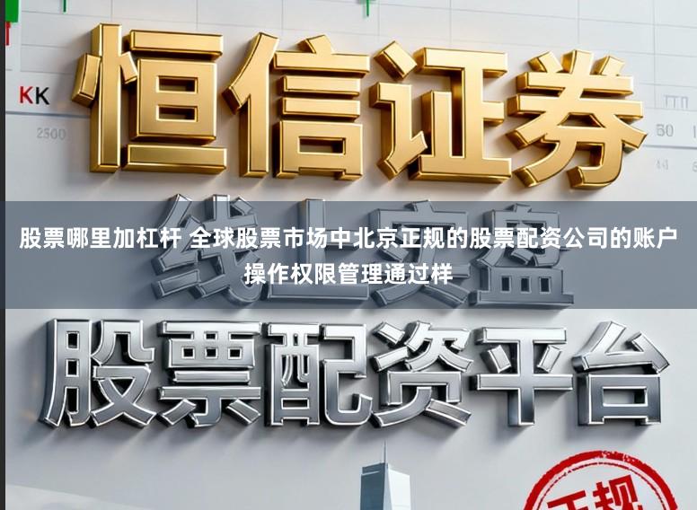 股票哪里加杠杆 全球股票市场中北京正规的股票配资公司的账户操作权限管理通过样