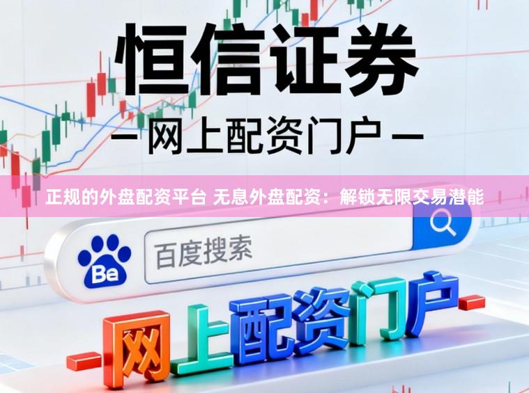 正规的外盘配资平台 无息外盘配资：解锁无限交易潜能